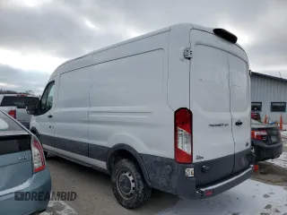 2018 Ford Transit with VIN 1FTYR2CM1JKB47887, listed as a Copart auction lot 82767144 with 177,295 mi miles and Salvage title. Bid and sale history available at DreamBid. Image 2.