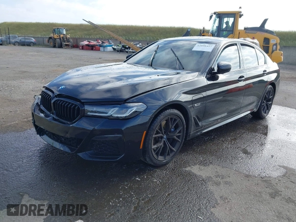 2023 BMW 5 Series 530e with VIN WBA13AG09PCL56556, listed as a IAAI auction lot 42098427 with Not provided miles and . Bid and sale history available at DreamBid. Image 2.