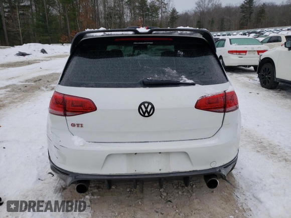 2016 Volkswagen Golf GTI SE with VIN 3VW4T7AU0GM041381, listed as a Copart auction lot 74352243 with 62,879 mi miles. Bid and sale history available at carsss.com. Image 6.