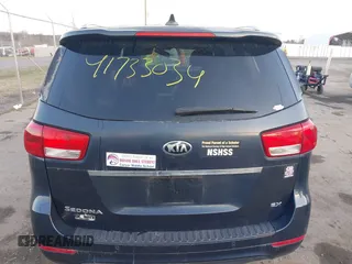 2016 Kia Sedona SX with VIN KNDMC5C10G6158467, listed as a IAAI auction lot 41733034 with 123,306 mi miles and . Bid and sale history available at carsss.com. Image 16.