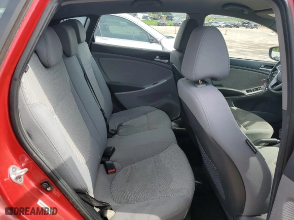2012 Hyundai Accent GS with VIN KMHCT5AE9CU016105, listed as a Copart auction lot 55514584 with 169,858 mi miles and Salvage Title. Bid and sale history available at carsss.com. Image 10.