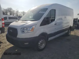 2022 Ford Transit Cargo with VIN 1FTBR1C82NKA17027, listed as a Copart auction lot 45346305 with 45,358 mi miles and Salvage Title. Bid and sale history available at DreamBid. Image 1.