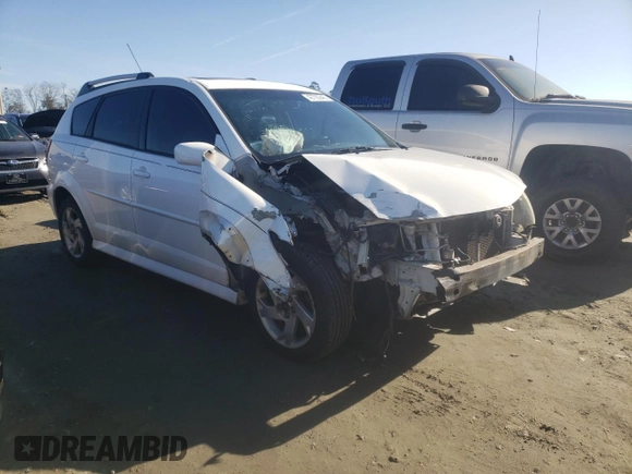 2006 Pontiac Vibe with VIN 5Y2SM65886Z409575, listed as a Copart auction lot 42793045 with 274,850 mi miles and Salvage Title. Bid and sale history available at carsss.com. Image 4.