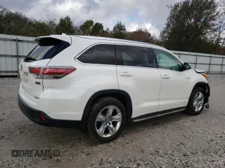 2016 Toyota Highlander Hybrid Limited with VIN 5TDDCRFH1GS015365, listed as a Copart auction lot 79511534 with 183,024 mi miles and Salvage Title. Bid and sale history available at carsss.com. Image 3.