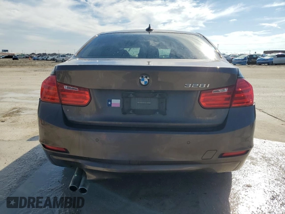 2015 BMW 3 Series 328i with VIN WBA3A5G58FNS88853, listed as a Copart auction lot 42785375 with 129,918 mi miles and Salvage title. Bid and sale history available at DreamBid. Image 6.