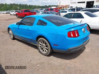 2010 Ford Mustang V6 with VIN 1ZVBP8AN0A5146767, listed as a IAAI auction lot 42121964 with 139,009 mi miles. Bid and sale history available at carsss.com. Image 3.