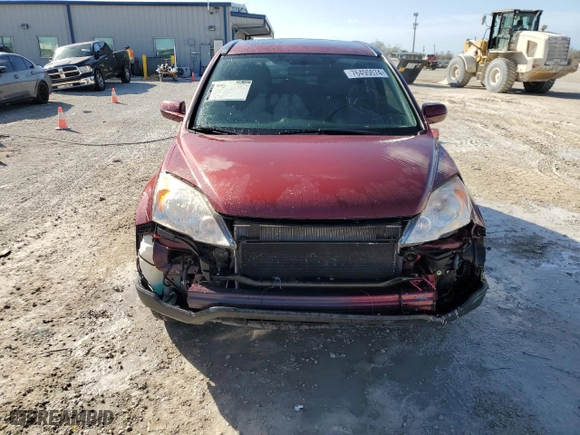 2010 Honda CR-V EX-L with VIN JHLRE4H7XAC009499, listed as a Copart auction lot 76495074 with 115,646 mi miles and Salvage Title. Bid and sale history available at carsss.com. Image 5.