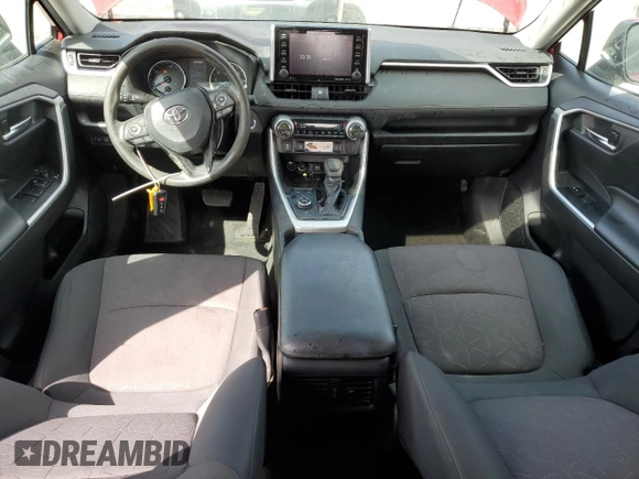 2019 Toyota RAV4 Hybrid XLE with VIN 2T3RWRFV4KW009912, listed as a Copart auction lot 51469395 with 96,489 mi miles and Salvage Title. Bid and sale history available at carsss.com. Image 8.