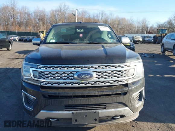 2019 Ford Expedition Platinum with VIN 1FMJU1MT7KEA78408, listed as a IAAI auction lot 41740654 with 62,212 mi miles and . Bid and sale history available at DreamBid. Image 12.
