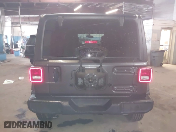 2022 Jeep Wrangler Unlimited Willys with VIN 1C4HJXDN9NW144374, listed as a IAAI auction lot 42325098 with 10,948 mi miles and . Bid and sale history available at DreamBid. Image 16.