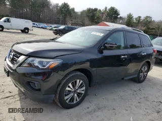 2017 Nissan Pathfinder SL with VIN 5N1DR2MM2HC690498, listed as a Copart auction lot 51767175 with 116,317 mi miles and Clean Title. Bid and sale history available at carsss.com. Image 1.