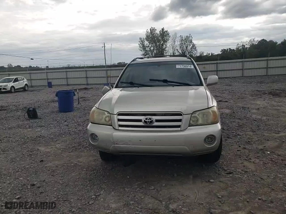 2005 Toyota Highlander with VIN JTEDP21A850060322, listed as a Copart auction lot 71730914 with 254,151 mi miles and Salvage Title. Bid and sale history available at carsss.com. Image 10.