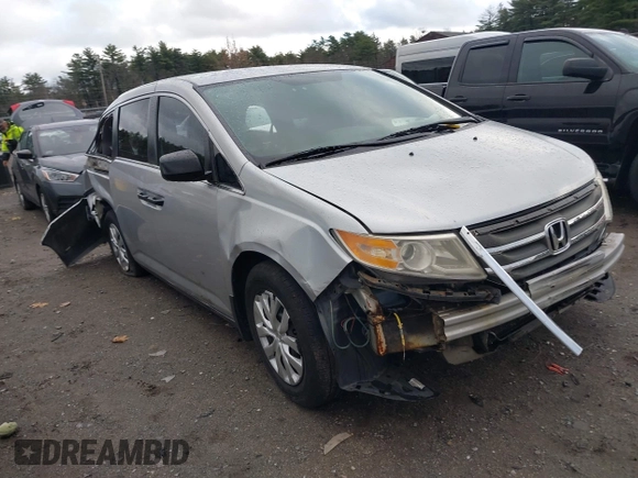2011 Honda Odyssey LX with VIN 5FNRL5H29BB010256, listed as a IAAI auction lot 40931367 with Not provided miles and . Bid and sale history available at DreamBid. Image 1.