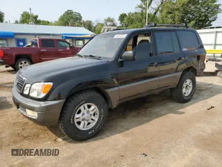 1998 Lexus LX 470 with VIN JT6HT00W0W0022045, listed as a Copart auction lot 64022034 with 207,846 mi miles and Salvage Title. Bid and sale history available at DreamBid. Image 1.