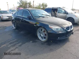 2006 BMW 5 Series 525i with VIN WBANE53516CK91222, listed as a IAAI auction lot 42797138 with 144,581 mi miles and . Bid and sale history available at DreamBid. Image 1.