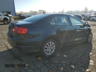 2012 Volkswagen Jetta Sedan SE w/Convenience PZEV with VIN 3VWDP7AJ8CM322350, listed as a Copart auction lot 83039504 with 185,266 mi miles and Salvage Title. Bid and sale history available at carsss.com. Image 3.
