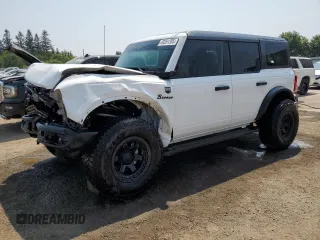 2024 Ford Bronco Big Bend with VIN 1FMDE7BH7RLA34989, listed as a Copart auction lot 65261385 with 16,320 mi miles and Clean title. Bid and sale history available at DreamBid. Image 1.