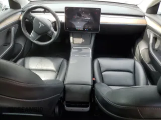 2022 Tesla Model 3 z VIN 5YJ3E1EA1NF368573, wystawiony jako Copart lot #58290615 z przebiegiem 83 229 mil mil oraz Czysty tytuł • Clean title. Historia ofert i sprzedaży dostępna na DreamBid. Obrazek 8.