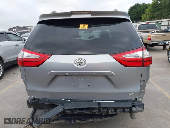 2018 Toyota Sienna LE Auto Access Seat with VIN 5TDKZ3DC3JS917131, listed as a IAAI auction lot 42250342 with 174,159 mi miles and . Bid and sale history available at DreamBid. Image 17.
