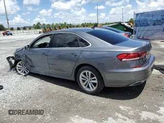 2020 Volkswagen Passat SE with VIN 1VWSA7A3XLC023857, listed as a Copart auction lot 60663425 with Not provided miles and Non repairable. Bid and sale history available at DreamBid. Image 2.