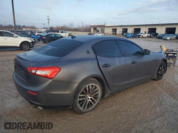 2017 Maserati Ghibli S Q4 with VIN ZAM57RTA0H1213655, listed as a Copart auction lot 40513464 with 125,713 mi miles. Bid and sale history available at carsss.com. Image 3.
