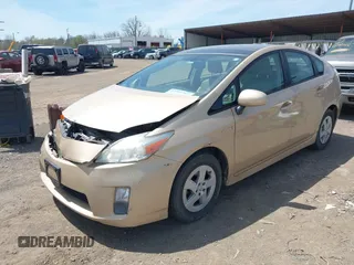 2010 Toyota Prius II with VIN JTDKN3DU8A0111809, listed as a IAAI auction lot 42069703 with 129,053 mi miles. Bid and sale history available at carsss.com. Image 2.