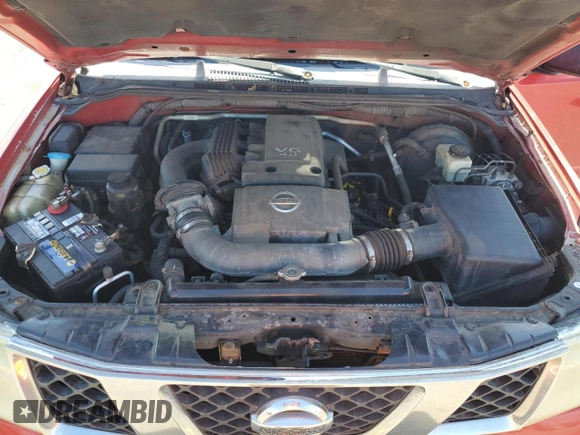 2005 Nissan Frontier LE with VIN 1N6AD06W45C402255, listed as a Copart auction lot 75503734 with 219,934 mi miles and Salvage title. Bid and sale history available at DreamBid. Image 11.