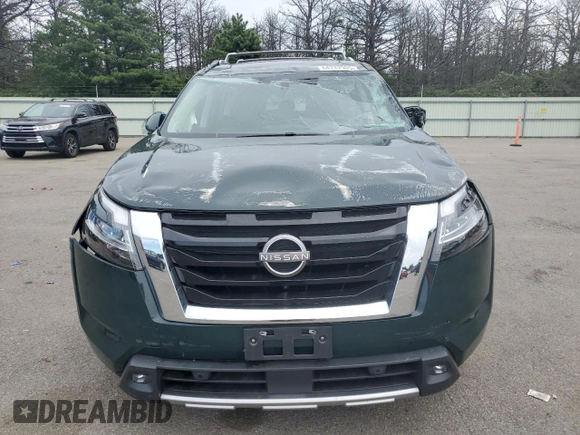 2022 Nissan Pathfinder Platinum with VIN 5N1DR3DK5NC262389, listed as a Copart auction lot 64742985 with 39,985 mi miles and Salvage title. Bid and sale history available at DreamBid. Image 5.