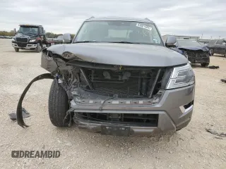 2021 Nissan Armada SL with VIN JN8AY2BAXM9370571, listed as a Copart auction lot 83081584 with 77,776 mi miles and Salvage Title. Bid and sale history available at carsss.com. Image 5.