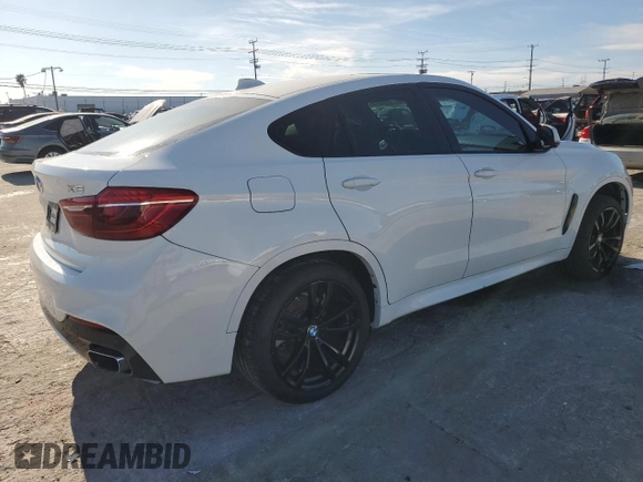 2018 BMW X6 sDrive35i with VIN 5UXKU0C54J0G81433, listed as a Copart auction lot 46646985 with 84,981 mi miles and Salvage Title. Bid and sale history available at carsss.com. Image 3.