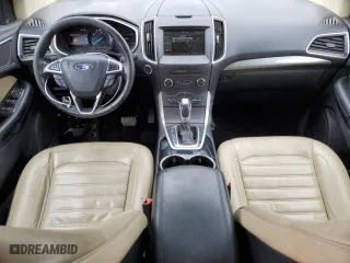 2015 Ford Edge SEL with VIN 2FMTK4J87FBB06516, listed as a Copart auction lot 49745815 with 208,152 mi miles and Salvage Title. Bid and sale history available at carsss.com. Image 8.