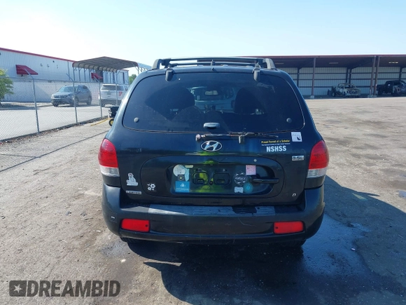 2006 Hyundai Santa Fe GLS with VIN KM8SC73EX6U047906, listed as a IAAI auction lot 42013780 with 200,828 mi miles. Bid and sale history available at carsss.com. Image 16.