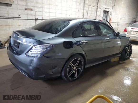 2017 Mercedes-Benz C 300 z VIN 55SWF4KB4HU190248, wystawiony jako Copart lot #59984725 z przebiegiem 46 159 mil mil oraz Szkoda całkowita • Salvage title. Historia ofert i sprzedaży dostępna na DreamBid. Obrazek 3.