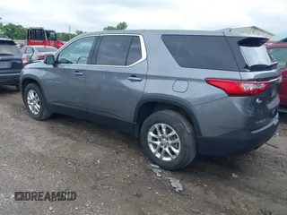 2020 Chevrolet Traverse LS with VIN 1GNERFKW3LJ237541, listed as a IAAI auction lot 42372625 with 107,470 mi miles and . Bid and sale history available at DreamBid. Image 3.