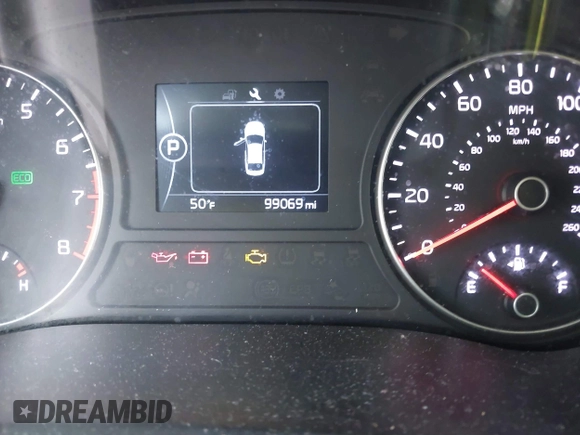 2016 Kia Optima LX with VIN 5XXGT4L34GG062691, listed as a IAAI auction lot 40743940 with 99,069 mi miles and . Bid and sale history available at DreamBid. Image 15.
