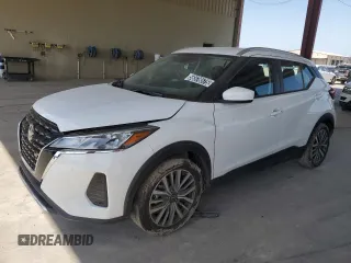 2024 Nissan Kicks SV z VIN 3N1CP5CV9RL549342, wystawiony jako Copart lot #56576575 z przebiegiem 12 542 mil mil oraz Czysty tytuł • Clean title. Historia ofert i sprzedaży dostępna na DreamBid. Obrazek 1.
