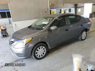 2017 Nissan Versa S with VIN 3N1CN7AP8HL902108, listed as a Copart auction lot 60867725 with 163,073 mi miles and Salvage title. Bid and sale history available at DreamBid. Image 1.