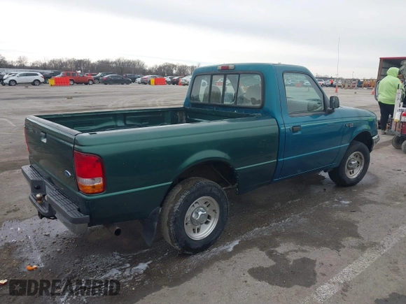 1997 Ford Ranger XLT with VIN 1FTCR10A6VPB49917, listed as a IAAI auction lot 41549691 with 73,548 mi miles. Bid and sale history available at carsss.com. Image 4.