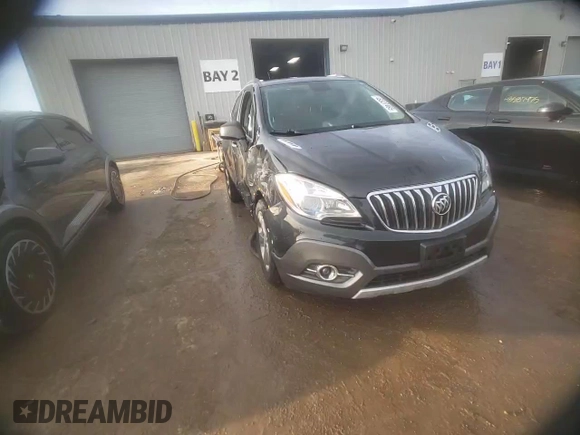 2013 Buick Encore Leather with VIN KL4CJCSB9DB205797, listed as a Copart auction lot 48327465 with 184,086 mi miles and Salvage Title. Bid and sale history available at carsss.com. Image 13.