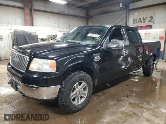 2006 Ford F-150 XLT with VIN 1FTPW14V26KD04226, listed as a Copart auction lot 51865075 with 133,204 mi miles and Salvage title. Bid and sale history available at DreamBid. Image 1.