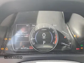 2022 Lexus UX 200 with VIN JTHP3JBH2N2046468, listed as a Copart auction lot 60145295 with 46,107 mi miles and Salvage title. Bid and sale history available at DreamBid. Image 9.