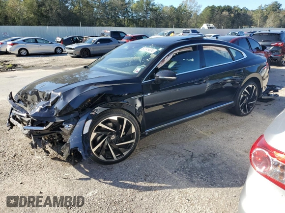 2023 Volkswagen Arteon SEL Premium R-Line z VIN WVWTR7AN5PE015502, wystawiony jako Copart lot #82045674 z przebiegiem 6 882 mil mil oraz Szkoda całkowita • Salvage title. Historia ofert i sprzedaży dostępna na DreamBid. Obrazek 1.