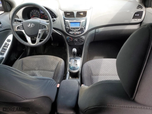 2012 Hyundai Accent SE with VIN KMHCU5AE9CU015906, listed as a Copart auction lot 49814435 with NaN miles and Salvage Title. Bid and sale history available at carsss.com. Image 8.