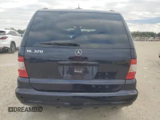 2002 Mercedes-Benz M-Class with VIN 4JGAB54E02A362341, listed as a Copart auction lot 81899714 with 179,361 mi miles and Salvage Title. Bid and sale history available at carsss.com. Image 6.
