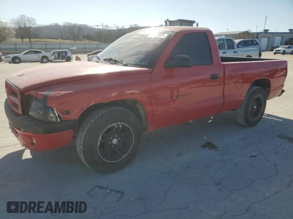 1997 Dodge Dakota with VIN 1B7FL26X9VS246915, listed as a Copart auction lot 48764925 with 143,610 mi miles and Salvage Title. Bid and sale history available at carsss.com. Image 1.