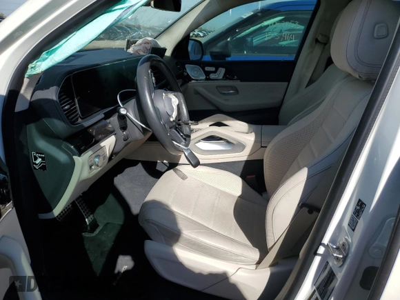 2020 Mercedes-Benz GLS with VIN 4JGFF8GE1LA228124, listed as a Copart auction lot 72089253 with 42,846 mi miles. Bid and sale history available at carsss.com. Image 7.