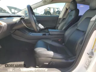 2021 Tesla Model 3 Standard Range Plus with VIN 5YJ3E1EA4MF849187, listed as a Copart auction lot 51689605 with 77,266 mi miles and Salvage Title. Bid and sale history available at carsss.com. Image 7.