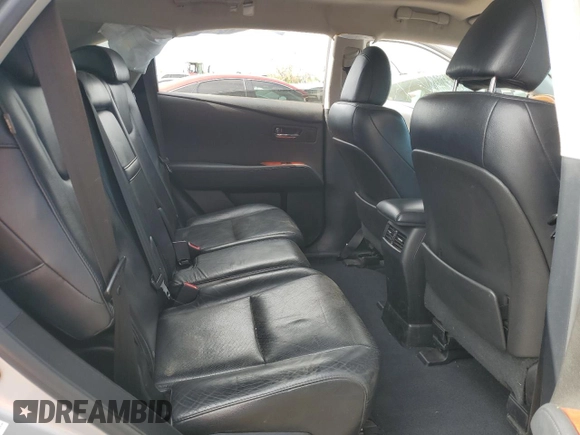 2010 Lexus RX 350 with VIN 2T2ZK1BA6AC033990, listed as a Copart auction lot 53587265 with 0 mi miles and Salvage Title. Bid and sale history available at carsss.com. Image 11.