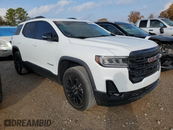 2022 GMC Acadia SLT with VIN 1GKKNML47NZ111264, listed as a Copart auction lot 83204674 with 25,916 mi miles and Salvage Title. Bid and sale history available at carsss.com. Image 4.