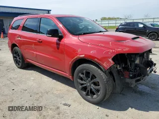 2019 Dodge Durango GT z VIN 1C4RDJDG4KC599432, wystawiony jako Copart lot #56140425 z przebiegiem 107 614 mil mil oraz Szkoda całkowita • Salvage title. Historia ofert i sprzedaży dostępna na DreamBid. Obrazek 4.